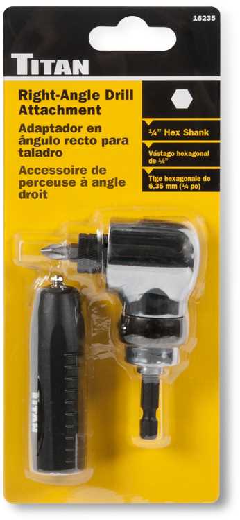 Titan Tools 16235 Titan Right-Angle Drill Attachments